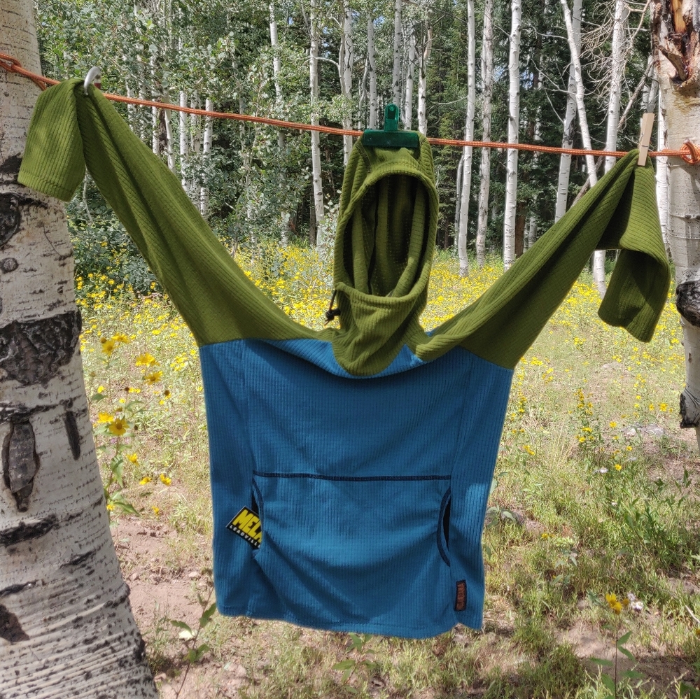 NEW melanzana fleece hoodie!